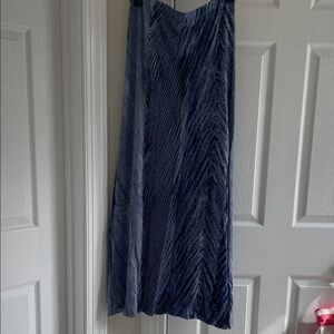 Billabong Indigo Patterned Maxi Skirt